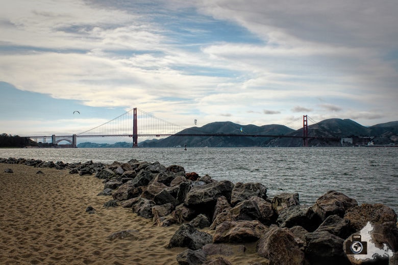 San Francisco - Blick auf die Golden Gate Bridge