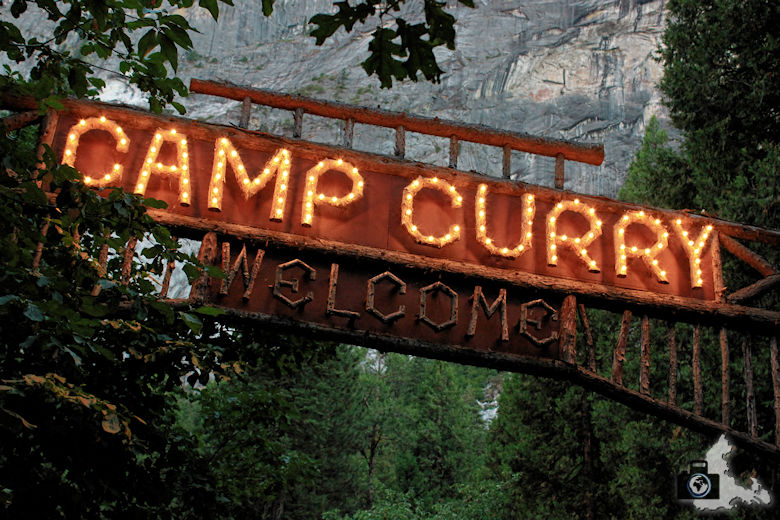 Yosemite Nationalpark - Camp Curry Half Dome Village
