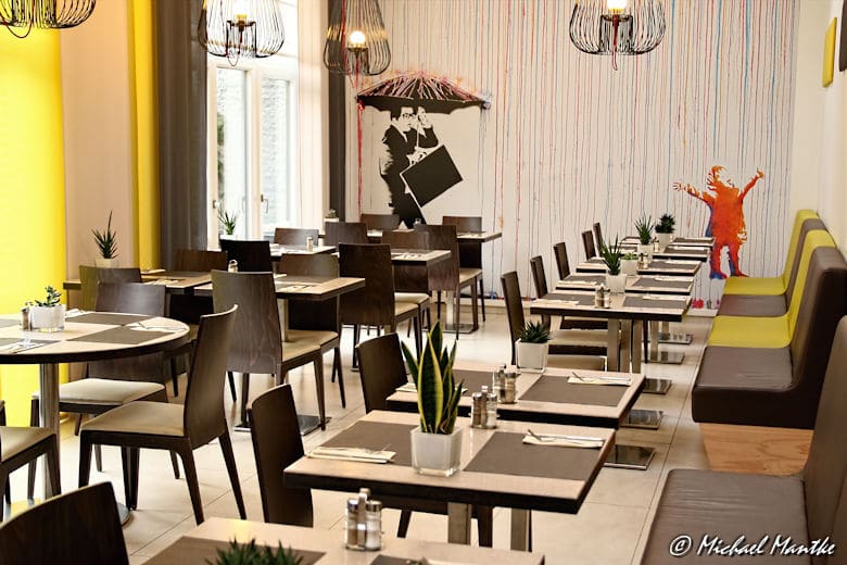 Brüssel Novotel Hotel Frühstücksraum