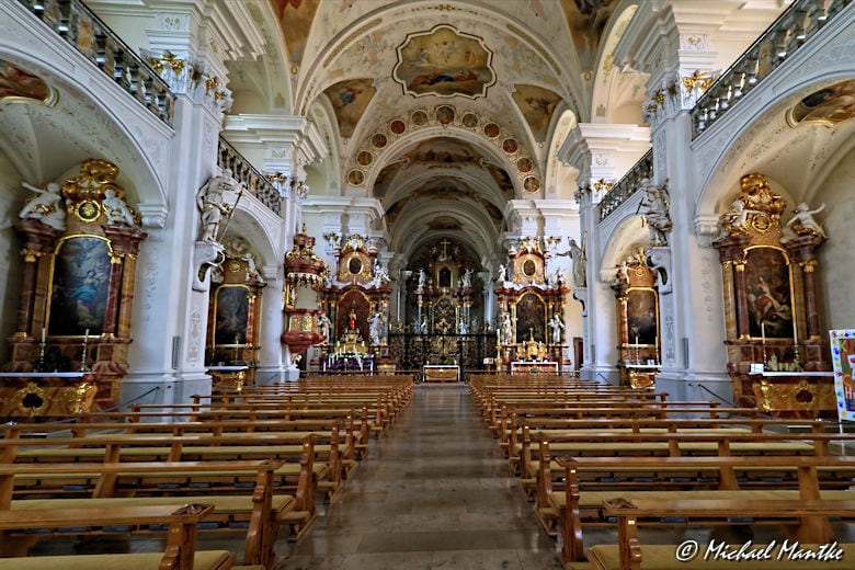 Inneres des Kloster St. Peter