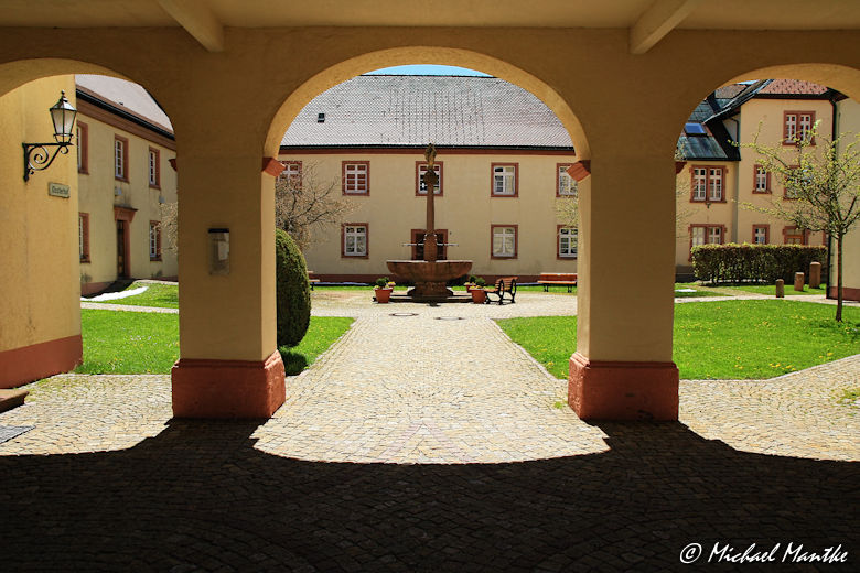 Innenhof von Kloster St. Märgen