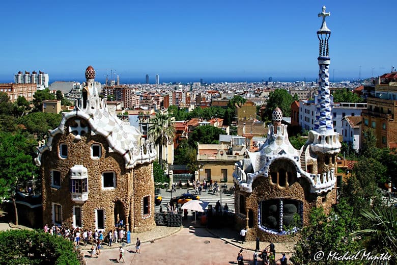 Barcelona Gaudi Park Güell