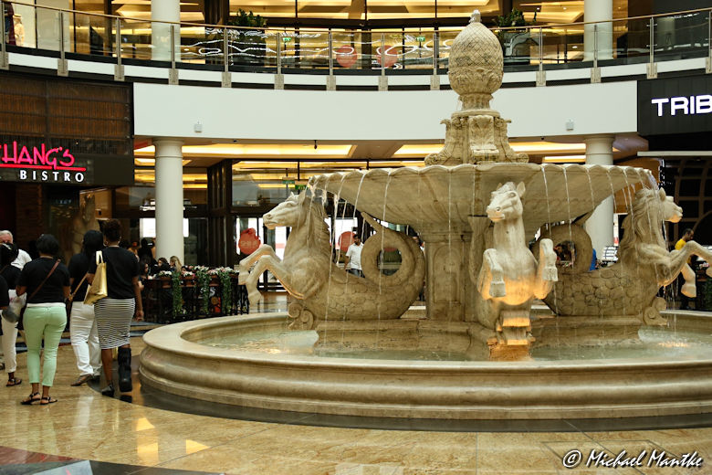 Dubai Mall of the Emirates Springbrunnen