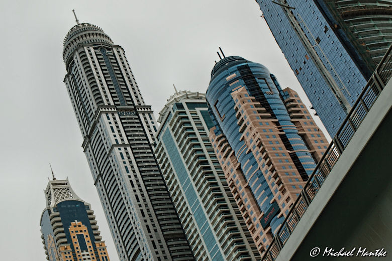 Marina Dubai Walk Skyscraper