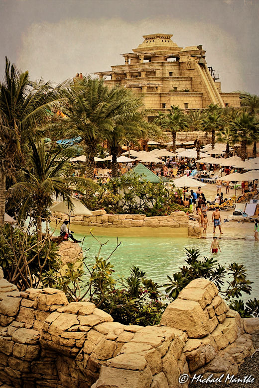 Dubai The Palm Jumeirah Atlantis Aquaventure Waterpark