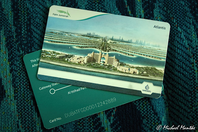 Dubai The Pal Jumeirah Monorail Tickets