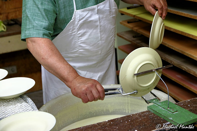 Zeller Keramik - Teller glasieren