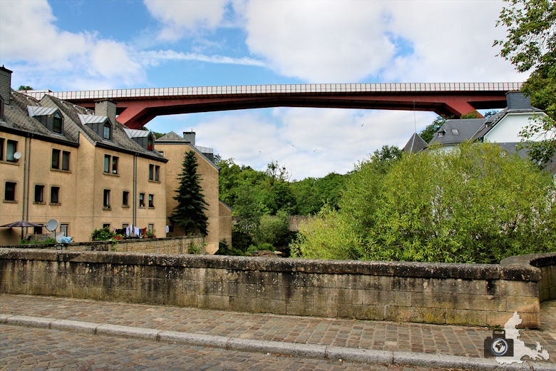 Luxemburg Unterstadt Pfaffenthal Brücke