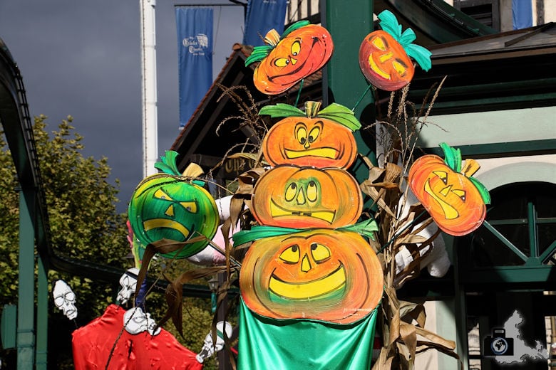 Kürbisse zu Halloween im Europa-Park