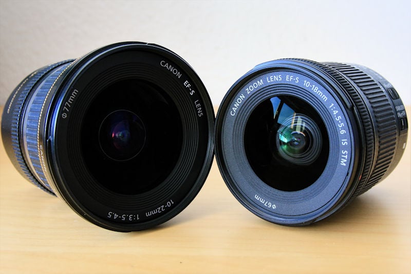Canon 10-22 USM versus Canon 10-18 IS STM