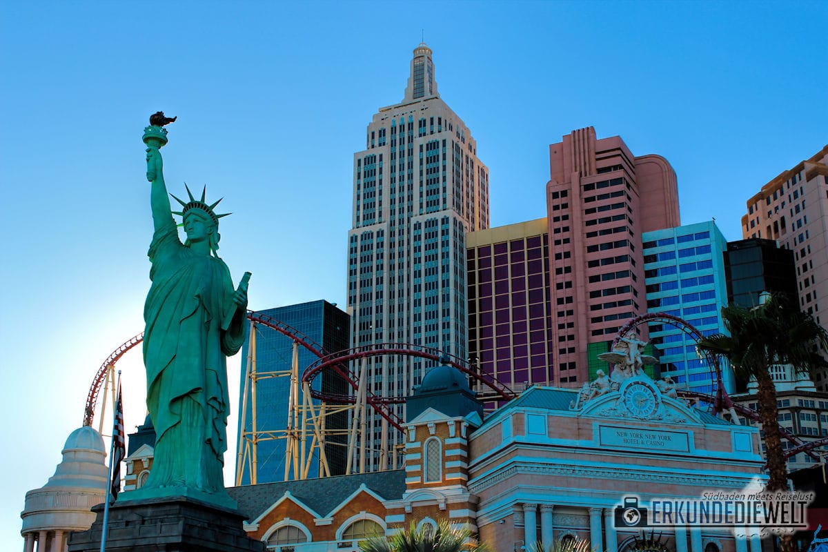 Freiheitsstatue des New York New York, Las Vegas, USA