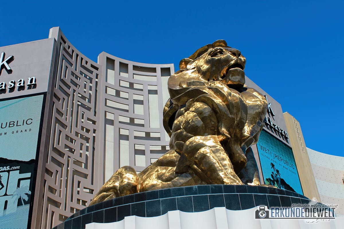 MGM Löwe, Las Vegas, USA