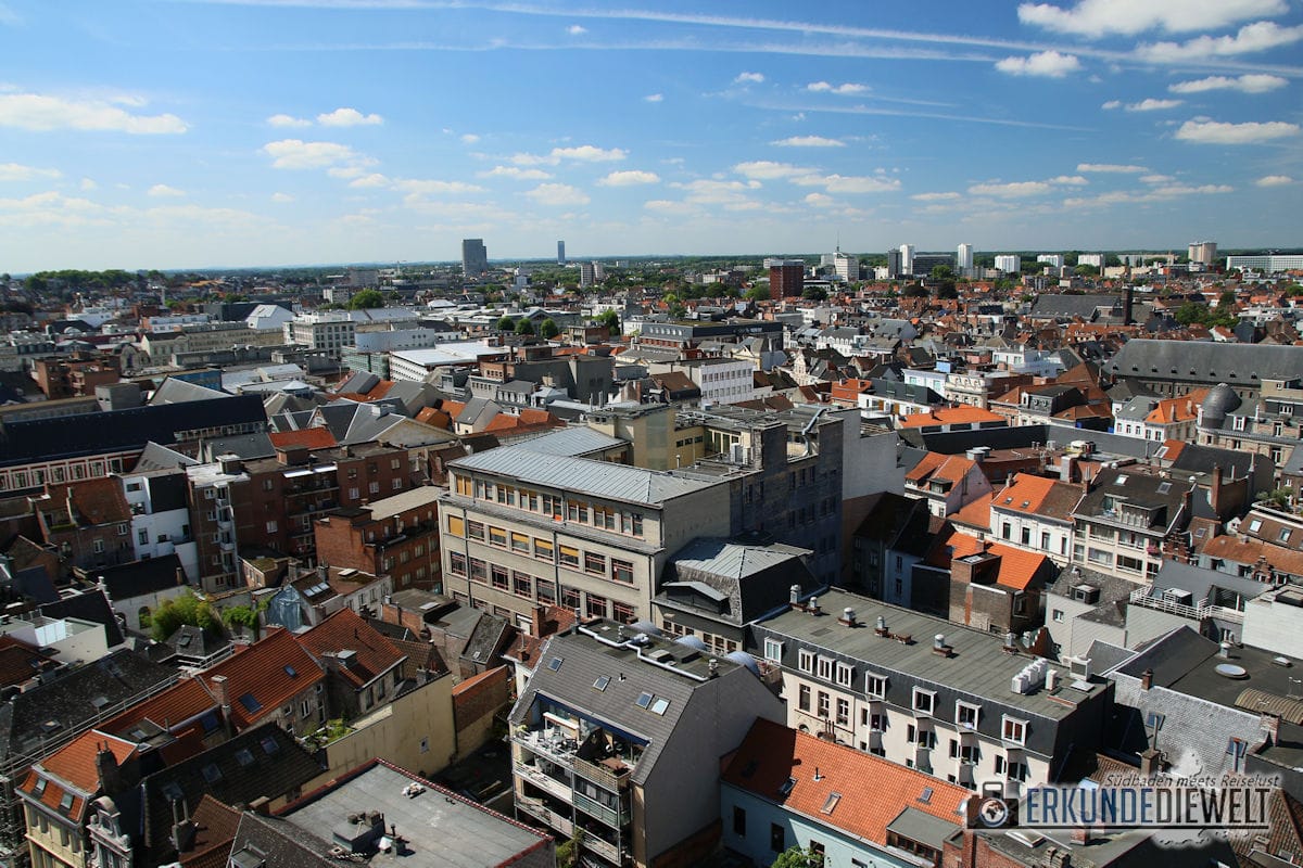 Aussicht vom Belfort, Gent, Brüssel