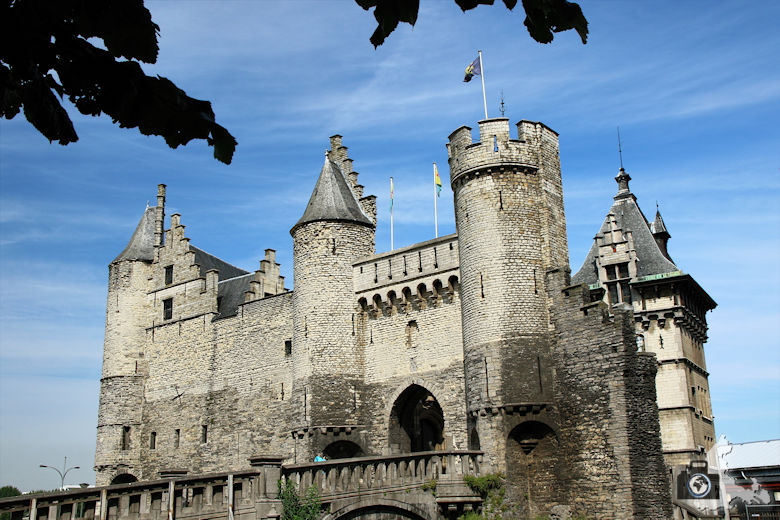 Burg Steen, Antwerpen, Belgien