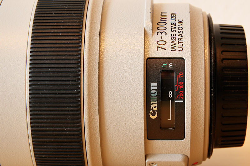 Canon 70-300 L IS USM Digitalanzeige