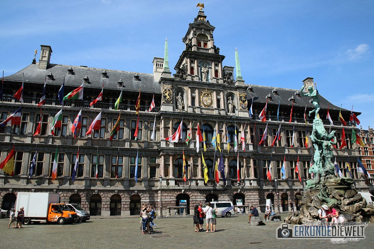 Stadhuis, Antwerpen, Belgien