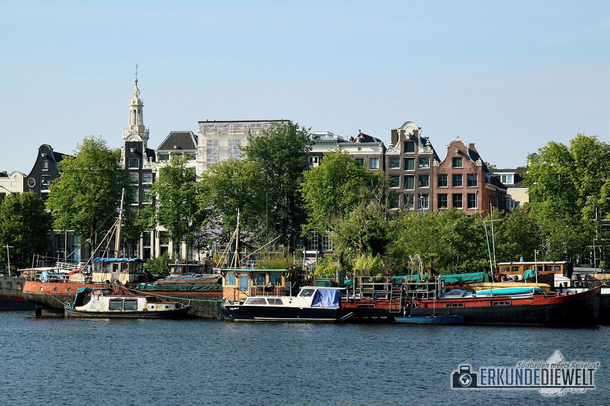 Grachtenfahrt, Amsterdam, Niederlande