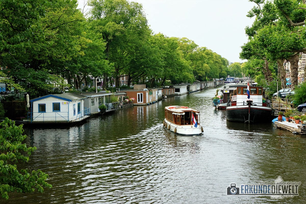 Hausboot,e Amsterdam, Niederlande