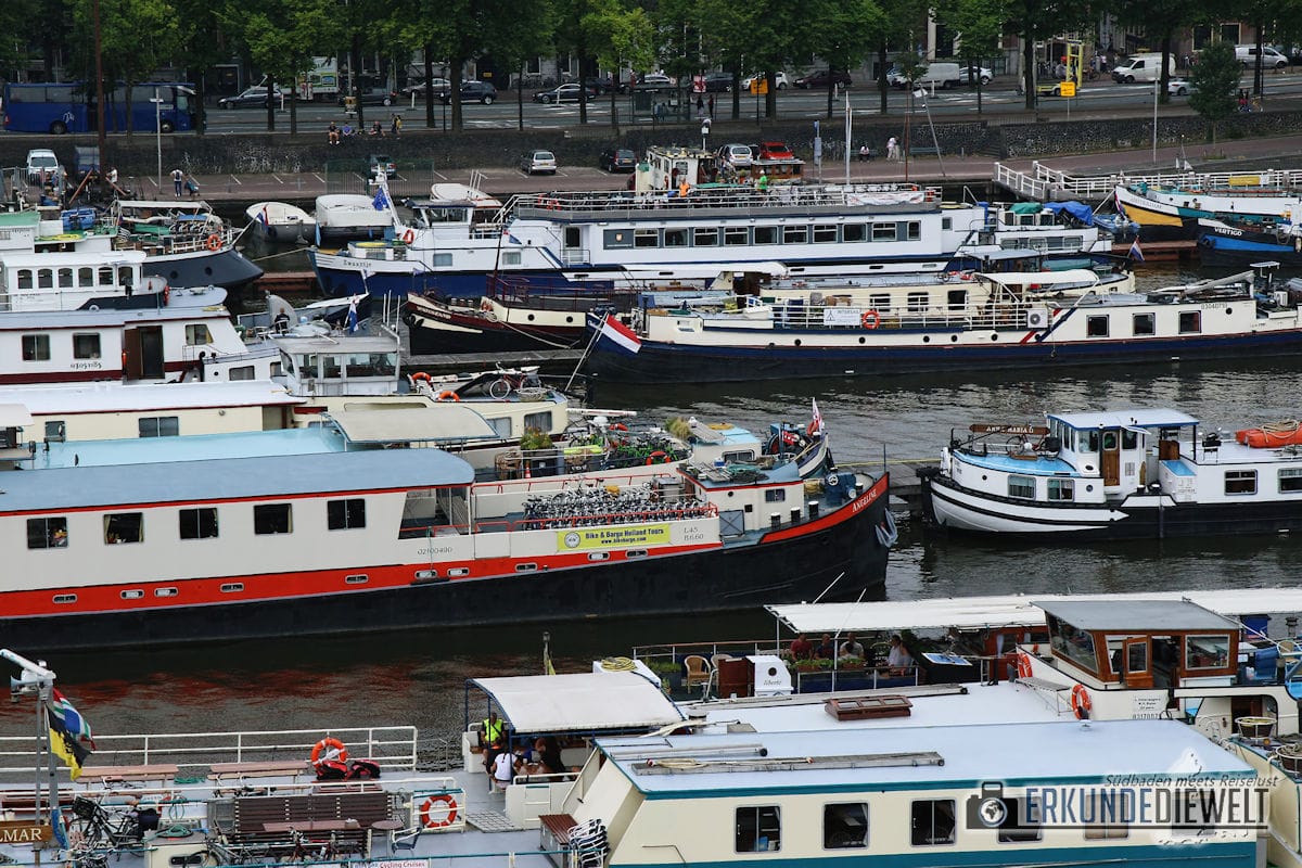 Schiffe, Amsterdam, Niederlande