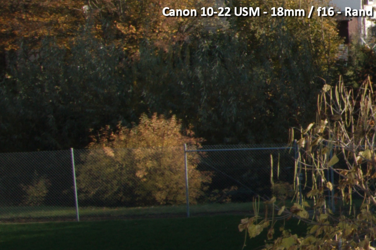 Beispielbild Canon 10-22 USM - 18 mm / f16 - Randbereich