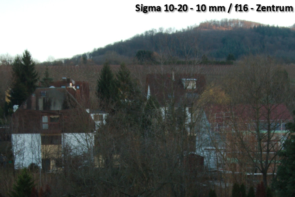 Beispielbild Sigma 10-20 - 10 mm / f16 - Bildmitte