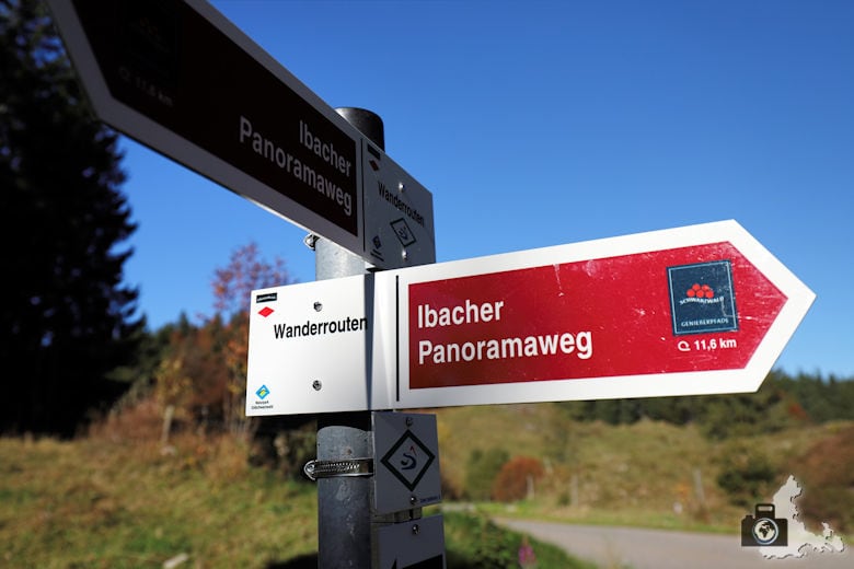 Ibacher Panoramaweg - Wegweiser