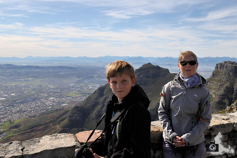 Kapstadt - Aussicht vom Tafelberg