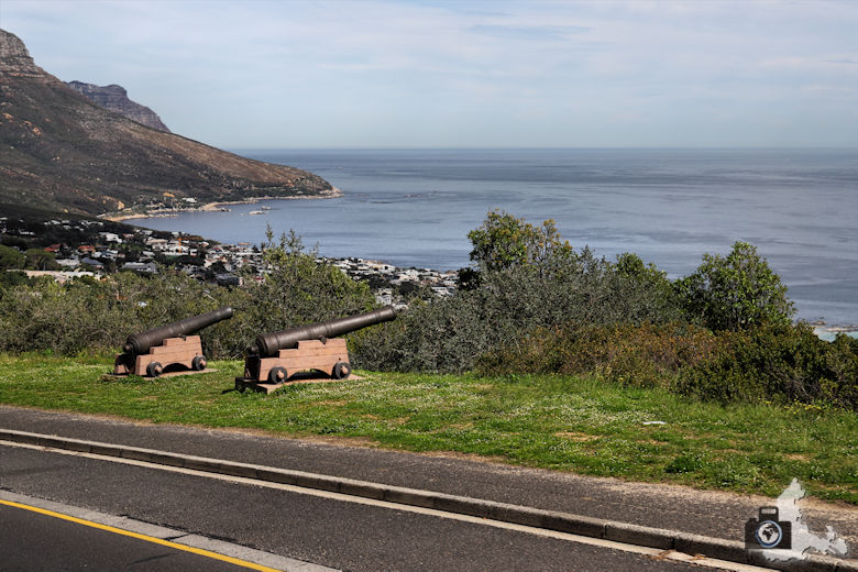 Kapstadt Kanonen nahe dem Tafelberg