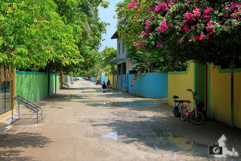 Inselrundgang auf Ukulhas, einer Insel auf den Malediven