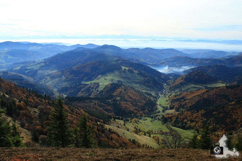 Schwarzwald Berge - Blick vom Belchen