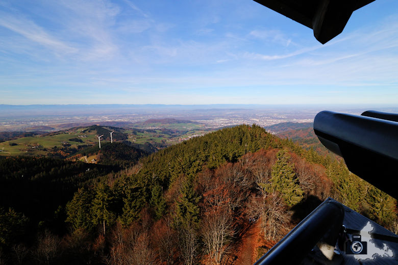 Schwarzwald Berge - Blick vom Schauinslandbahn