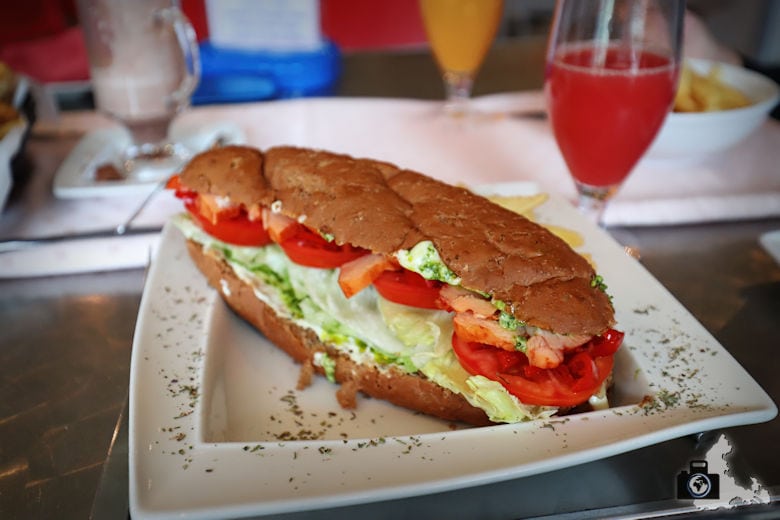 Sandwich, Marilyn's 60's Diner, Storms River, Tsitsikamma