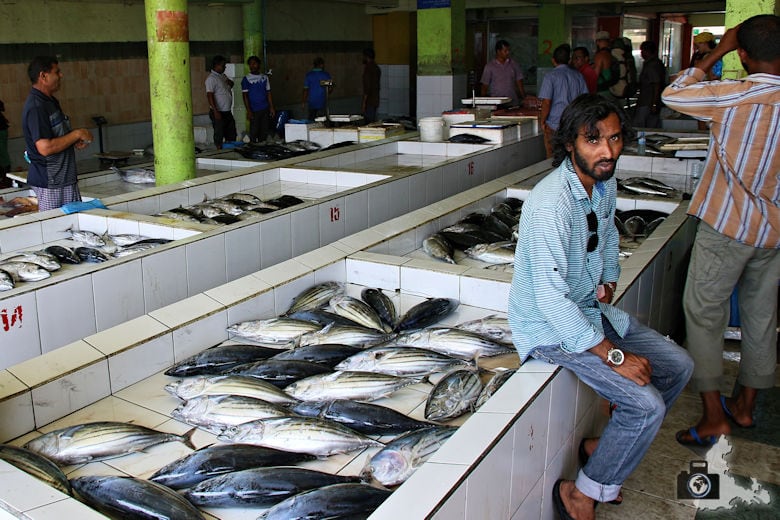 Markt auf Male, Malediven