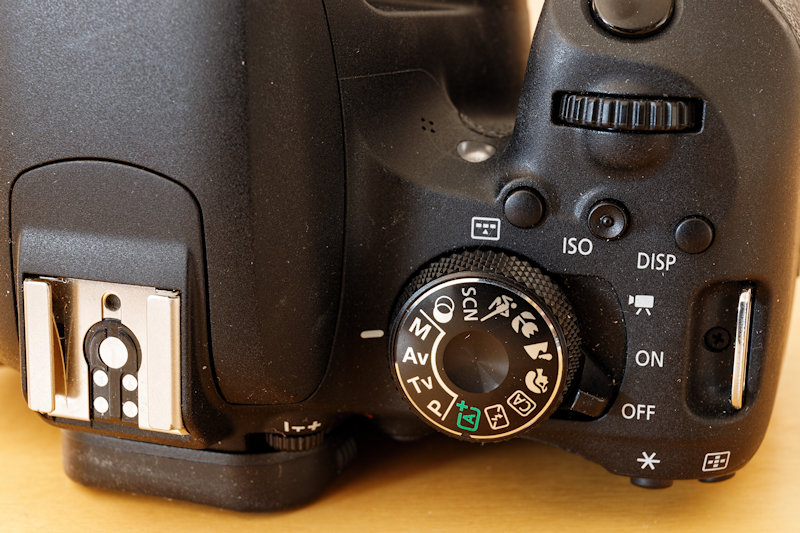 Canon EOS 800D - Programmwahlrad