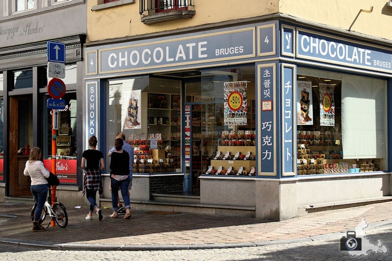 Schokoladengeschäft in Brügge