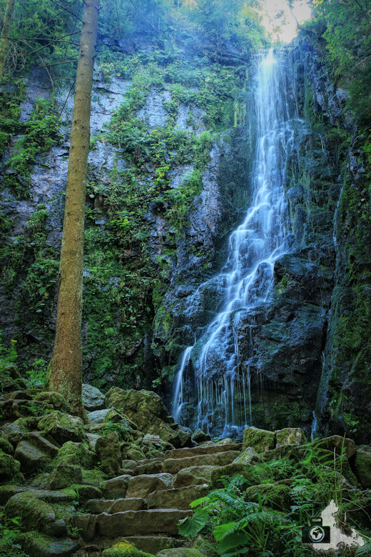 Schwarzwald Wasserfalle - Burgbachwasserfall