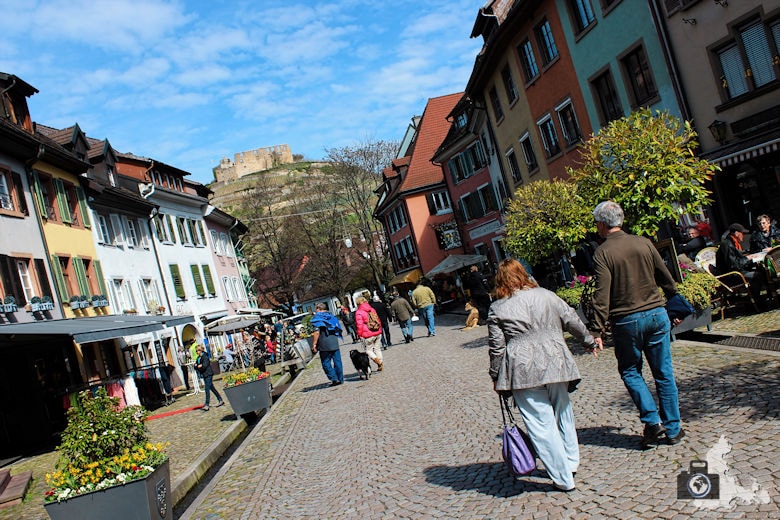 Altstadt von Staufen im Breisgau im Schwarzwald