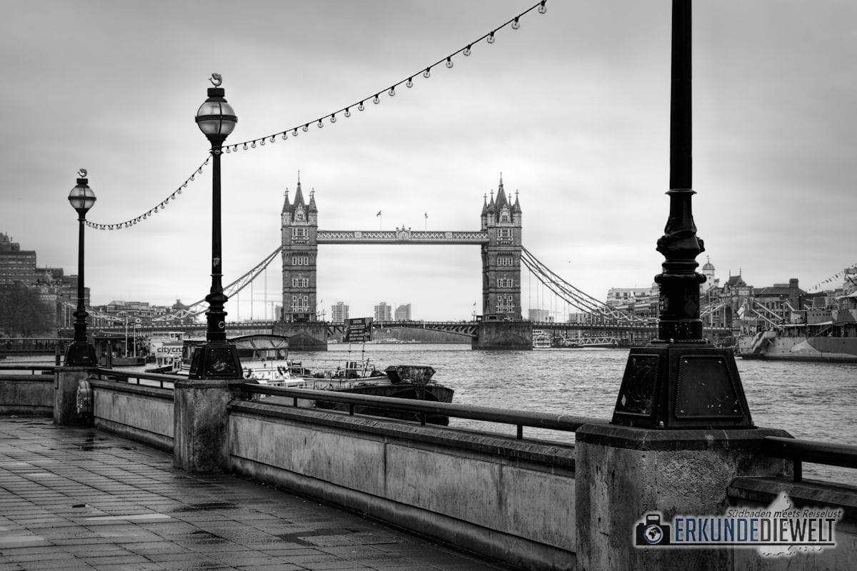 Tower Bridge. London, Großbritannien