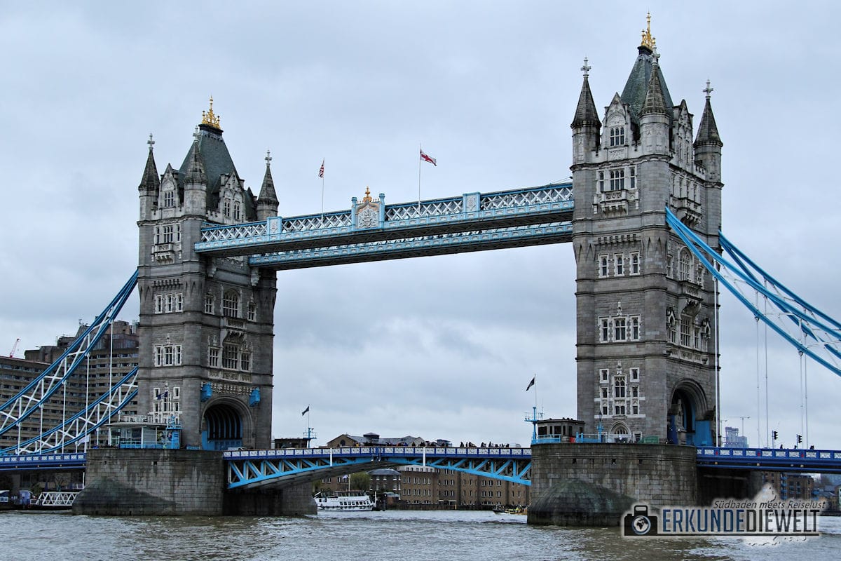 Tower Bridge. London, Großbritannien