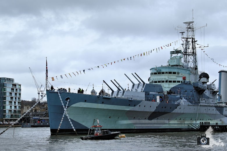 London - Kriegsschiff HMS Belfast