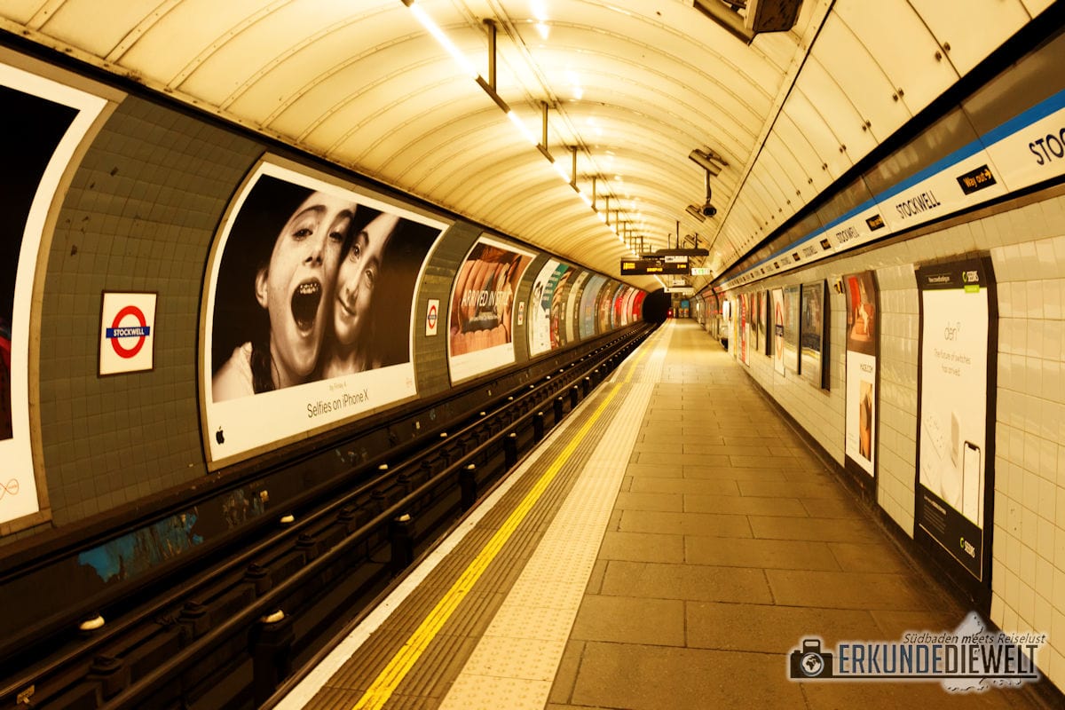 Metro, London, Großbritannien