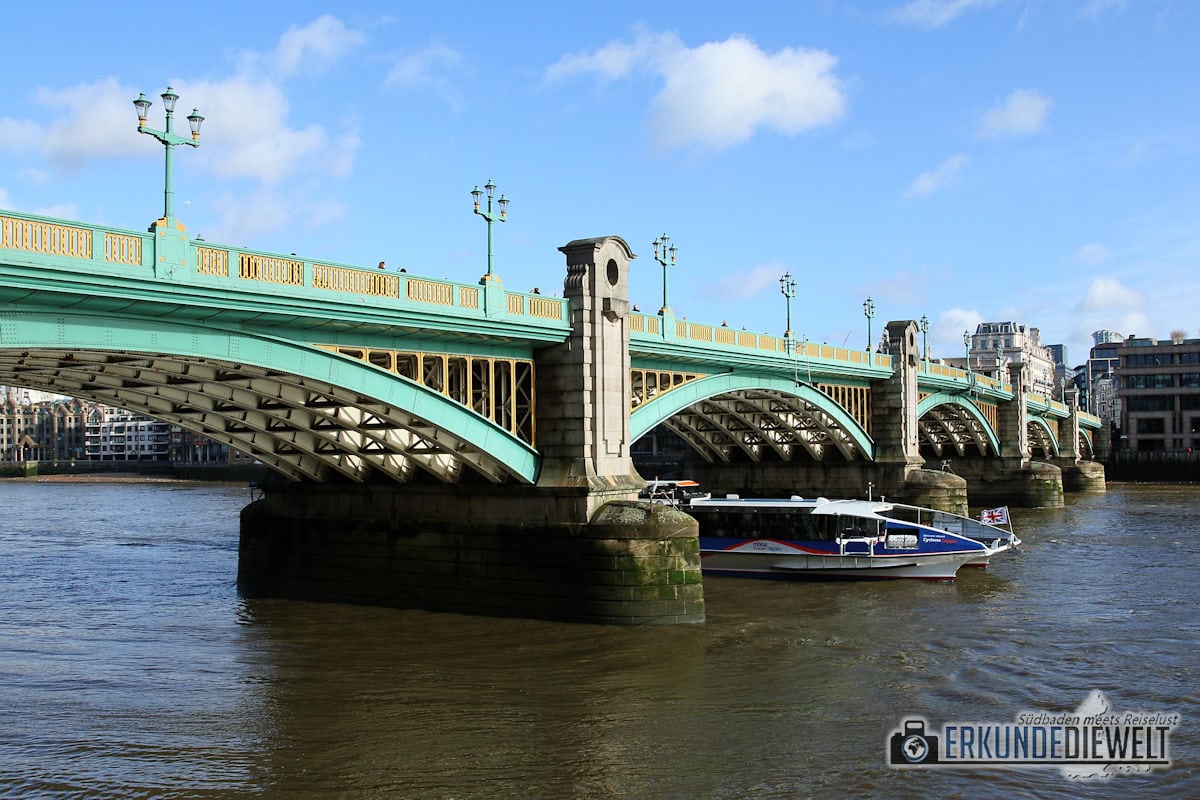 Southwark Bridge, London, Großbritannien