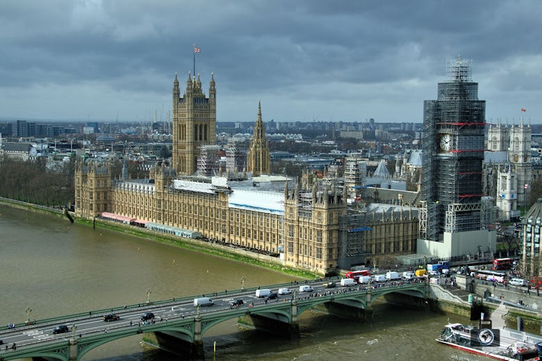 London Eye - Aussicht auf Big Ben
