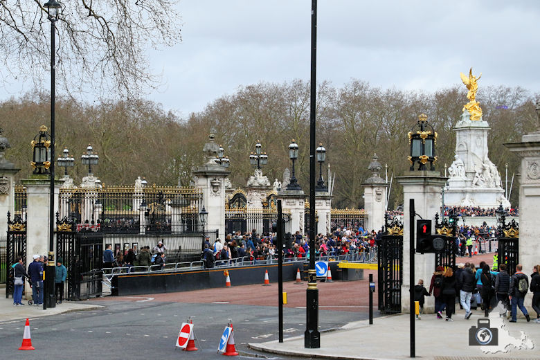Wachablösung am Buckingham Palace