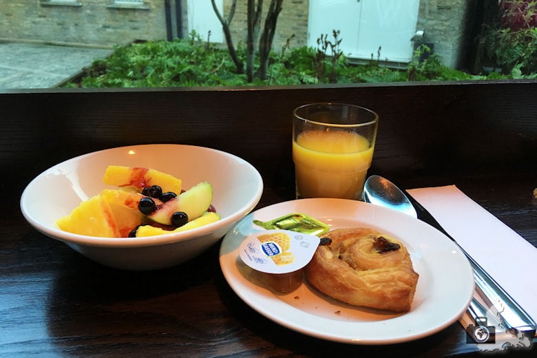 Frühstück im Permier Inn London Southwark