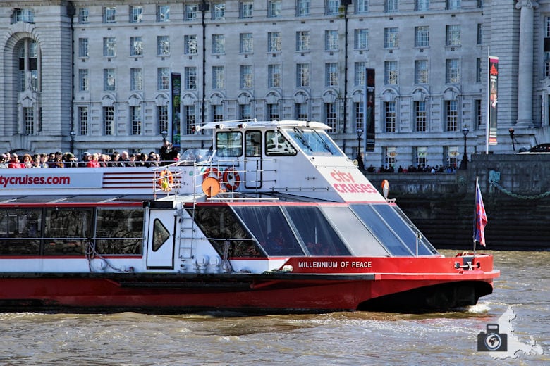 London Bootsfahrt auf der Themse - Ausflugsboot