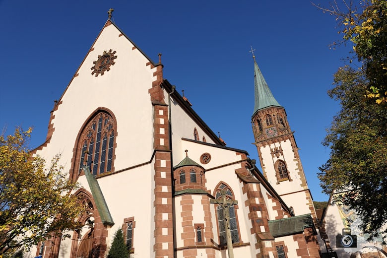 Kirche in Glottertal im Schwarzwald
