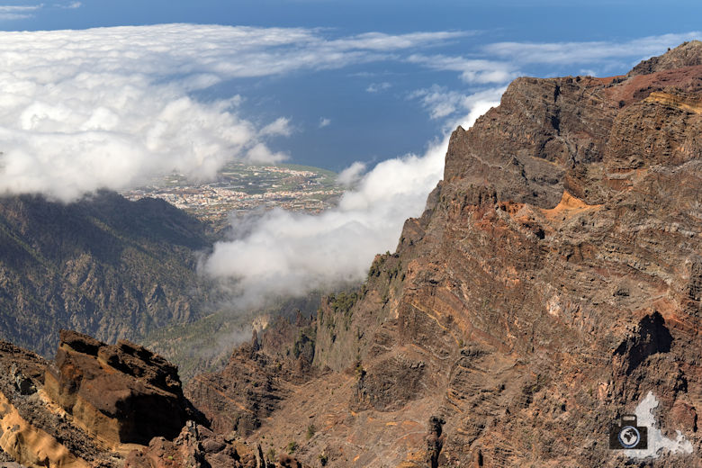 La Palma - Mirador del Roque de los Muchachos, Aussicht