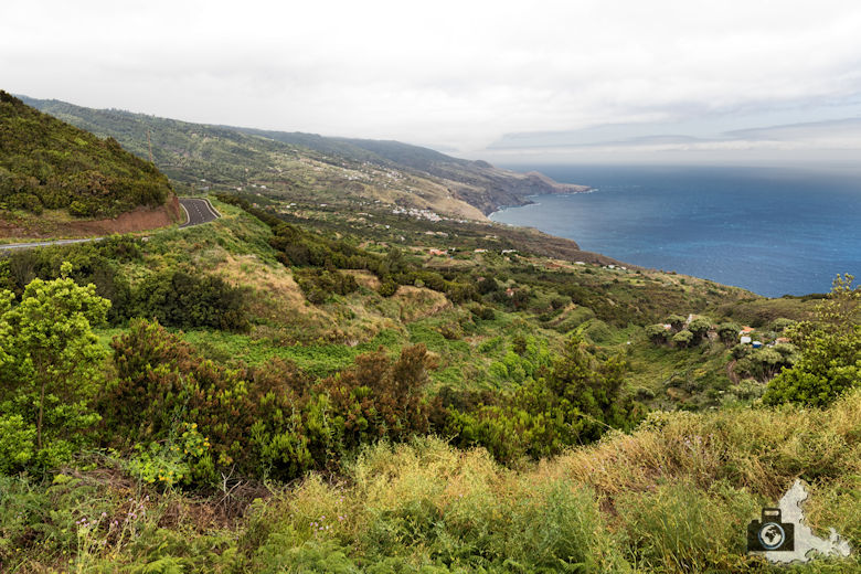 La Palma, Nordseite der Insel
