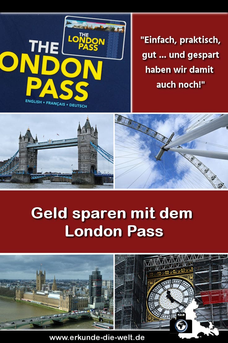 Geld sparen mit dem London Pass - ein Erfahrungsbericht